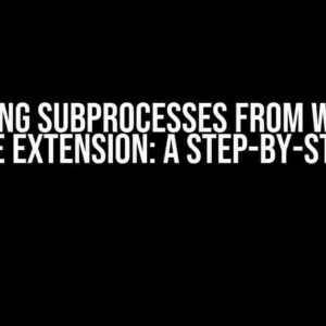 Mastering Subprocesses from within an Inkscape Extension: A Step-by-Step Guide